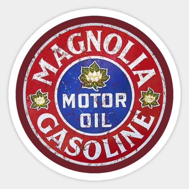 Magnolia Gasoline Sticker by MindsparkCreative